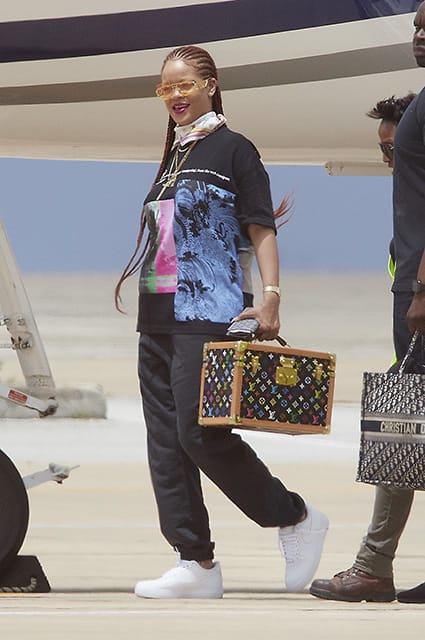 Hip Hop: Rihanna at Bridgetown Airport