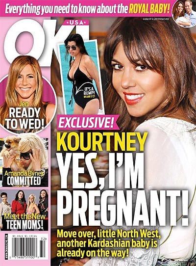 Кортні Кардаш'ян вагітна третьою дитиною?